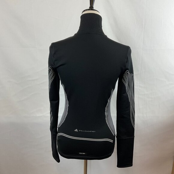 Stella McCartney x Adidas Jacket S Black Gray Full Zip Long Sleeve - Picture 7 of 11